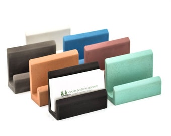 Business Card Holder - Brochure Holder - Card Holder - Office Organizer - Place Card Holder - Card Display - Front Desk - Employee Gift