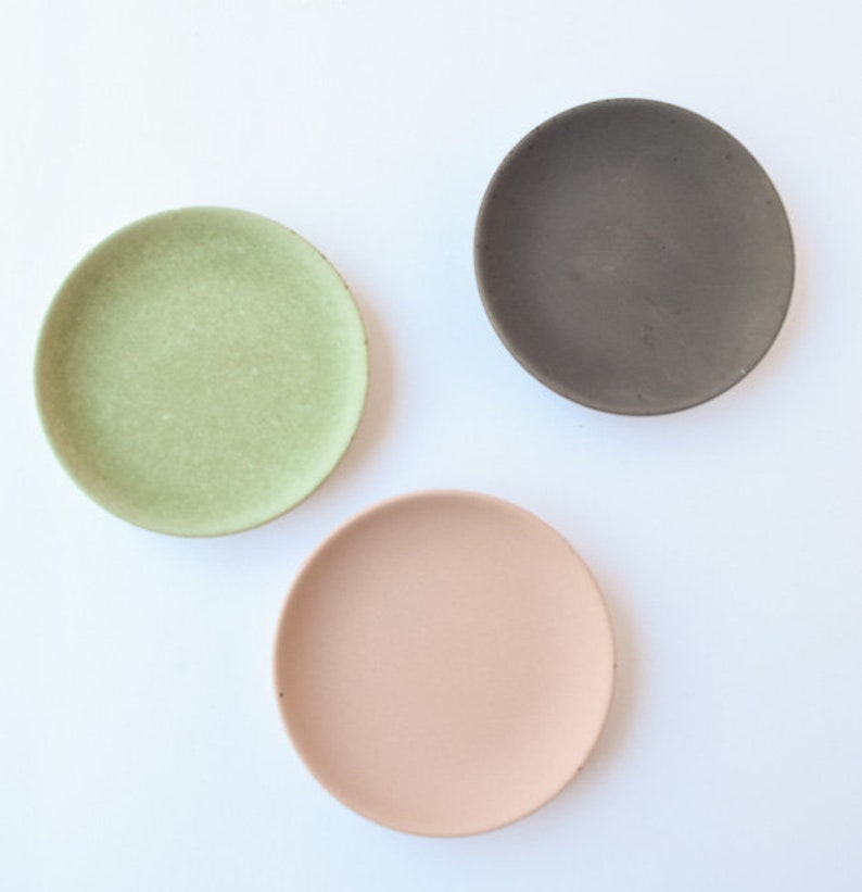 Concrete Jewelry Tray Plant Tray Jewelry Dish Catchall Etsy