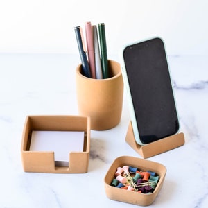 Sticky Note Holder Post It Holder Desk Accessories Postit Organizer Desk Organizer Modern Desk Minimalist Home Office image 8