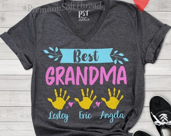 Free Free 127 Grandma With Grandkids Names Svg SVG PNG EPS DXF File