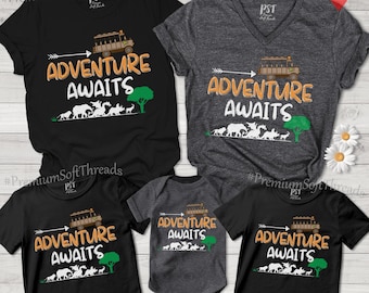 Animal Kingdom Shirts, Animal Kingdom Family Shirts,  Matching Family Outfits, Matching Family Shirts, Matching Family Trip, Safari Shirts