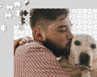 Personalized Photo Puzzle, Custom Picture Jigsaw Puzzle, 1000 Pieces Puzzle, Customizable Jigsaw Puzzle, 504 Pieces Puzzle, Anniversary Gift