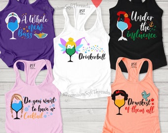 funny disney drinking shirts