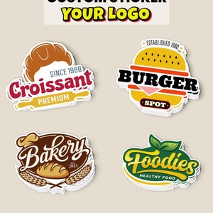 Custom Logo Stickers, Personalized Vinyl Sticker, Personalized Laptop Decals, Custom Any Image or Design Sticker, Custom Labels Stickers