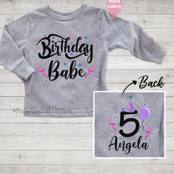 Birthday Girl Shirt Etsy