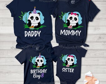 Family panda tee Clearance