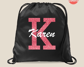 personalised drawstring bags bulk