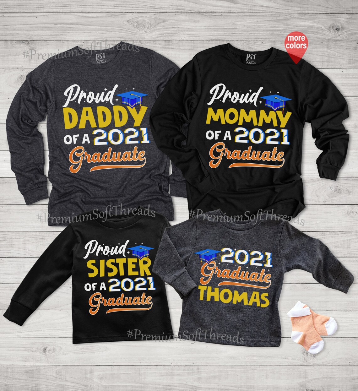 Family Graduation Long Sleeve Shirt Family Graduate Long Etsy