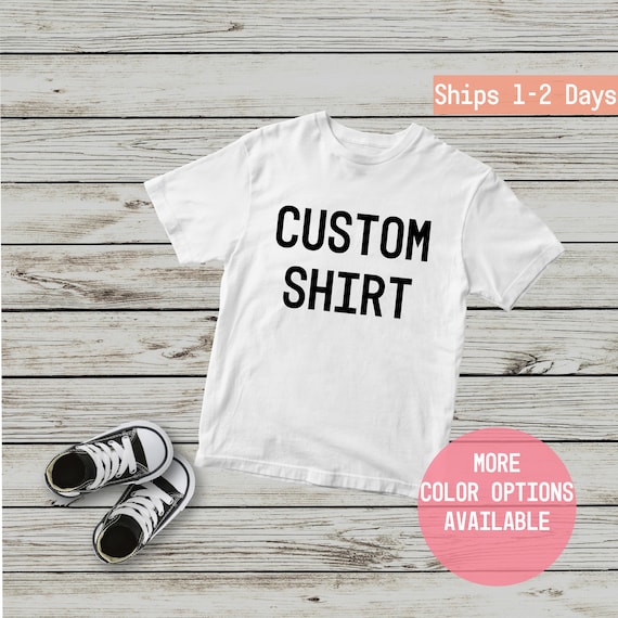 Custom Baby Shirt Personalized Baby Shirt Baby Boy Baby Etsy