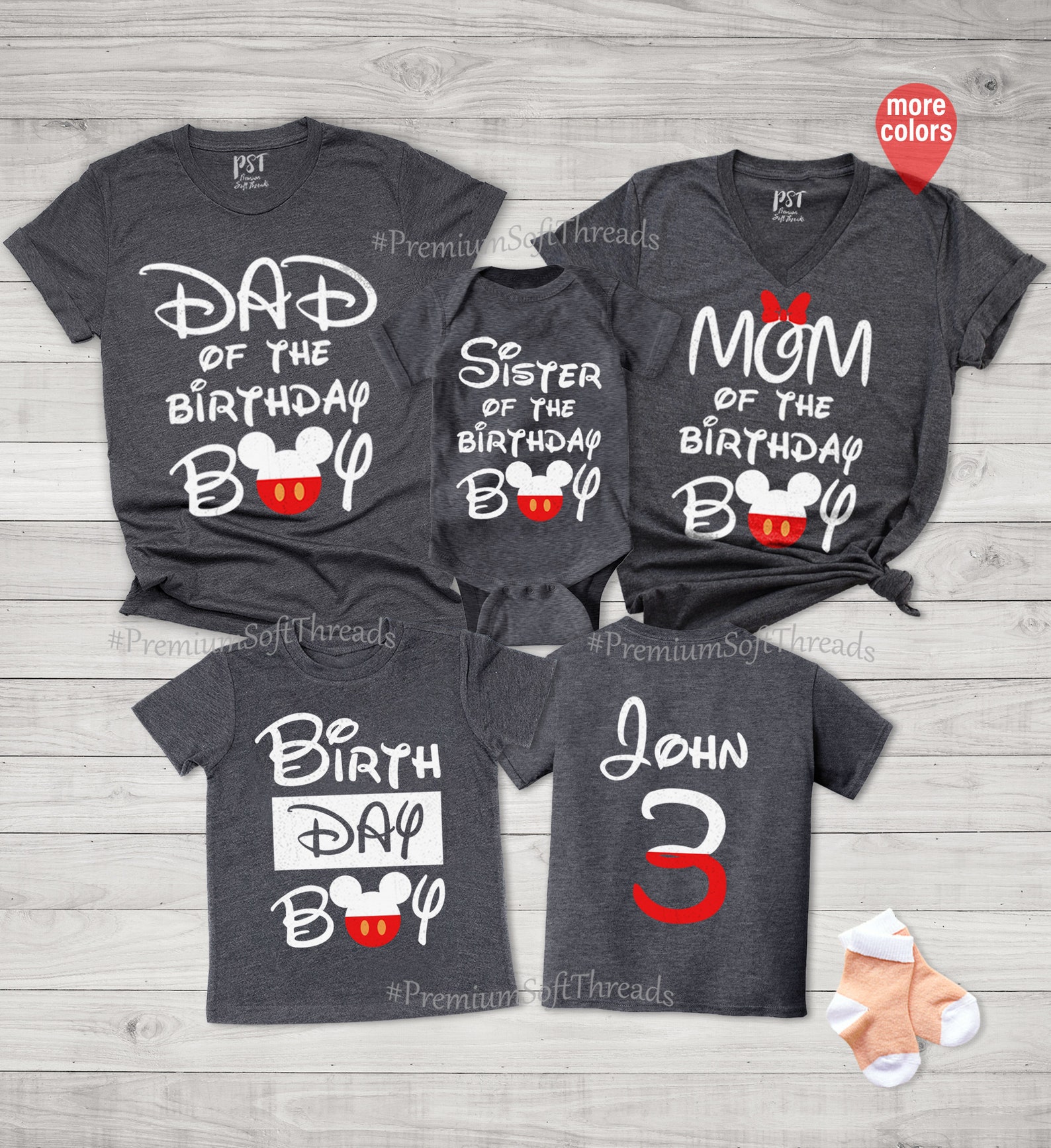 Birthday Boy Family Shirts Birthday Shirts for Family Etsy