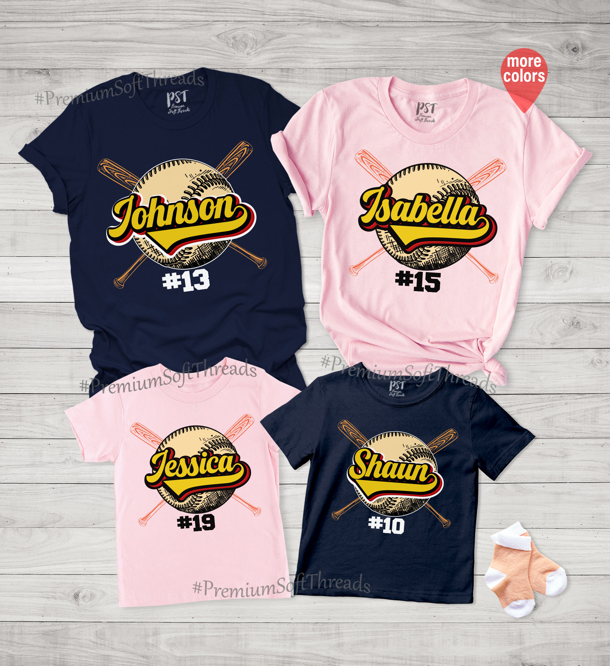 Custom Baseball Shirts Matching Family Baseball Shirts Etsy