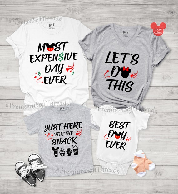 most expensive day ever disney shirt
