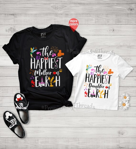mom daughter disney shirts