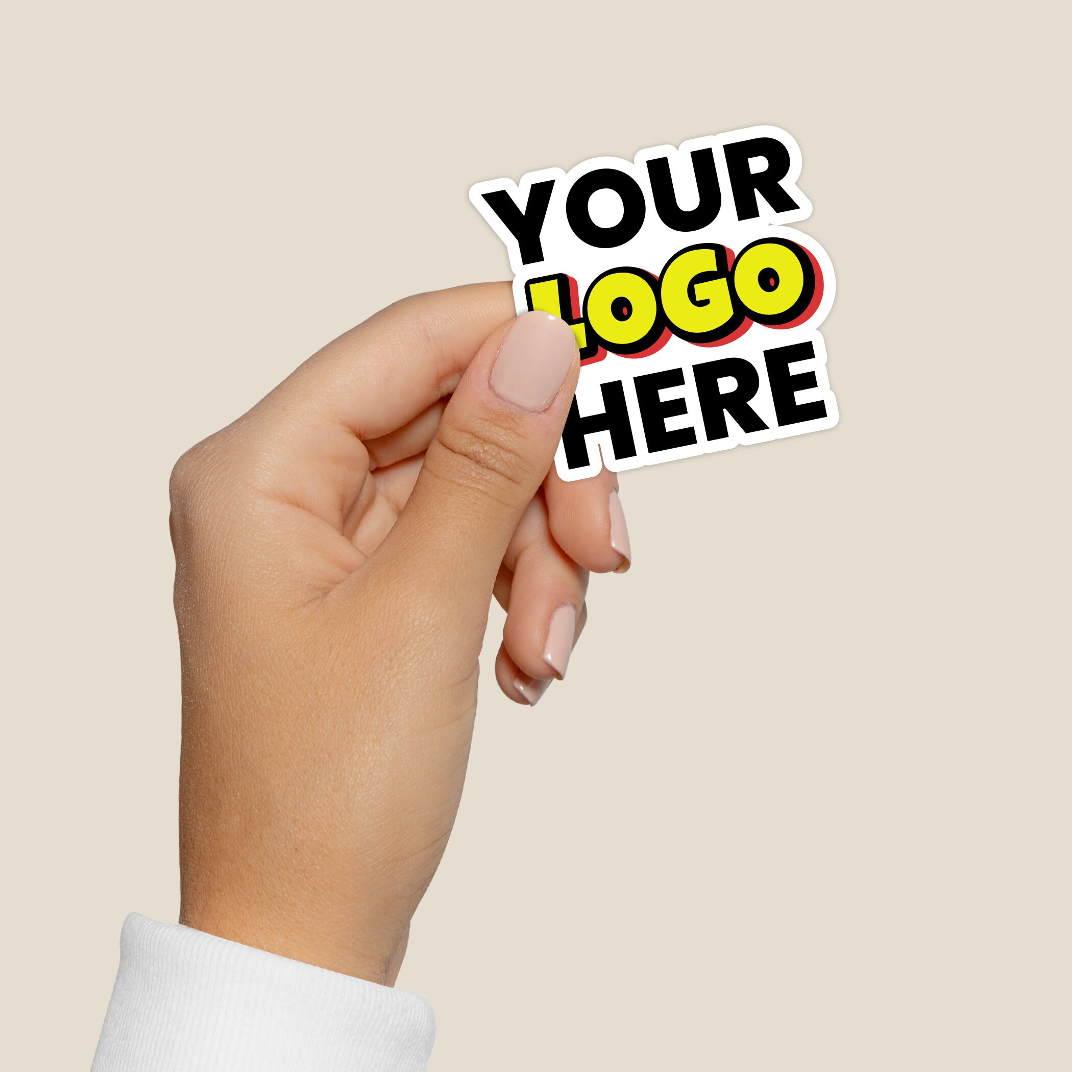 Custom Logo Stickers Personalized Vinyl Sticker Personalized Etsy