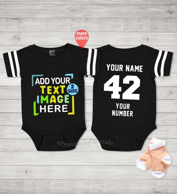 custom baby football jersey