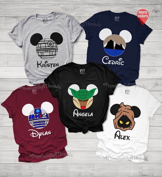 disney star wars family shirts