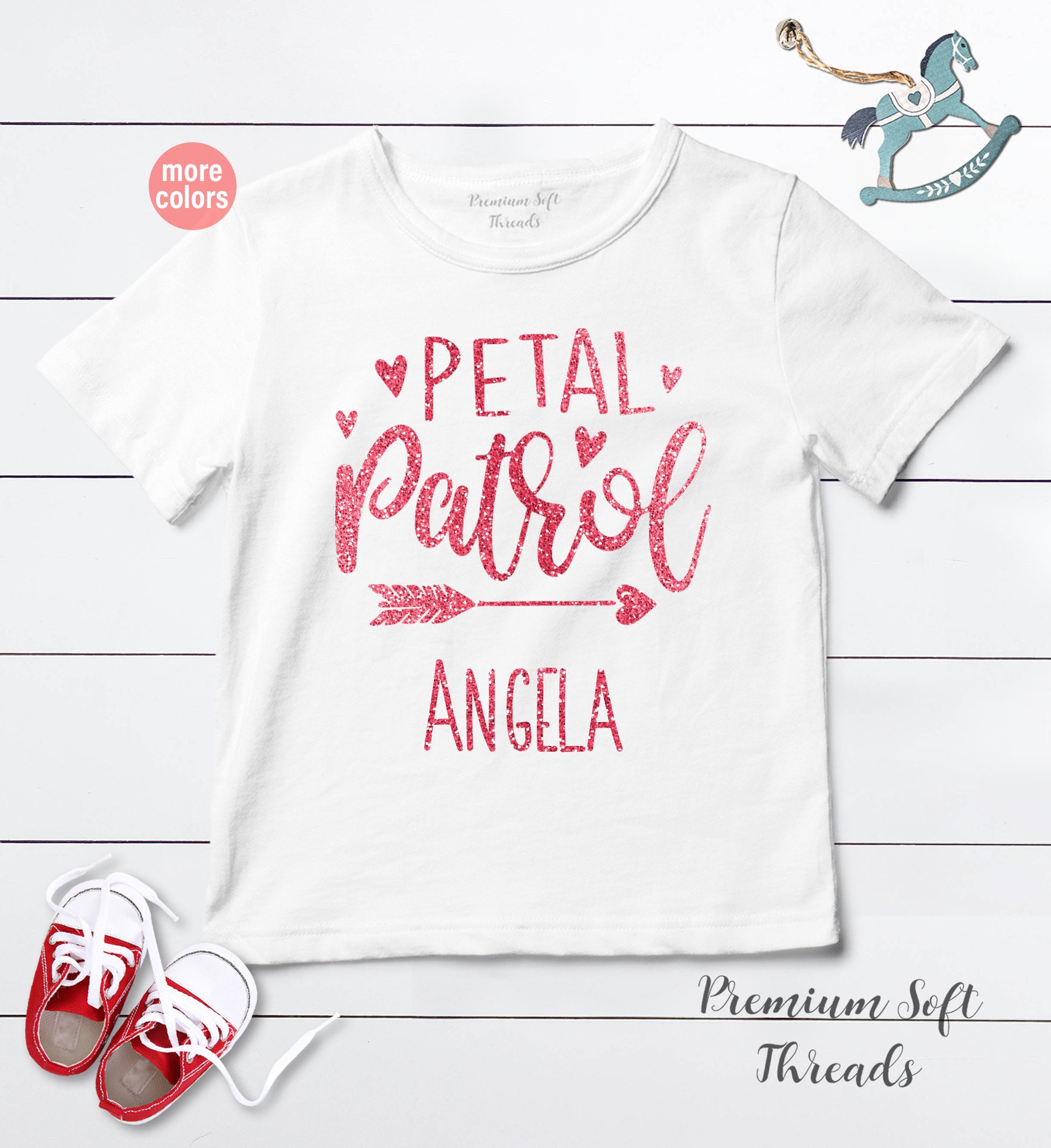 Petal Patrol Shirt Flower Girl Shirt 
