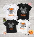 Halloween Shirt, Spiderweb Shirt, Spiderweb Halloween Shirt, Matching Family Halloween Shirts, Matching Family Outfits, Matching Family Trip