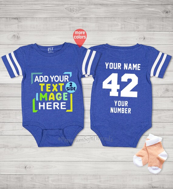 personalized baby baseball jersey