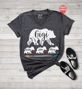 Grandma Shirt with Grandkids Names, Gigi Shirt with Grandkid's Names, Grandma Grandpa Gift, Gift for Gigi, Grandma birthday gift, Gigi Gift