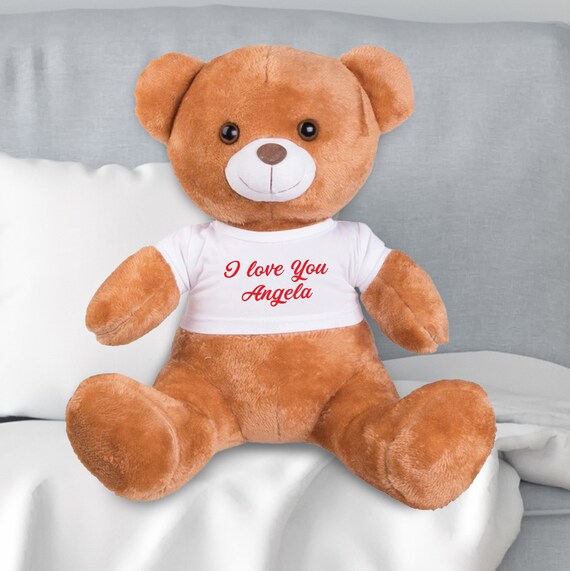 Customize a teddy bear online