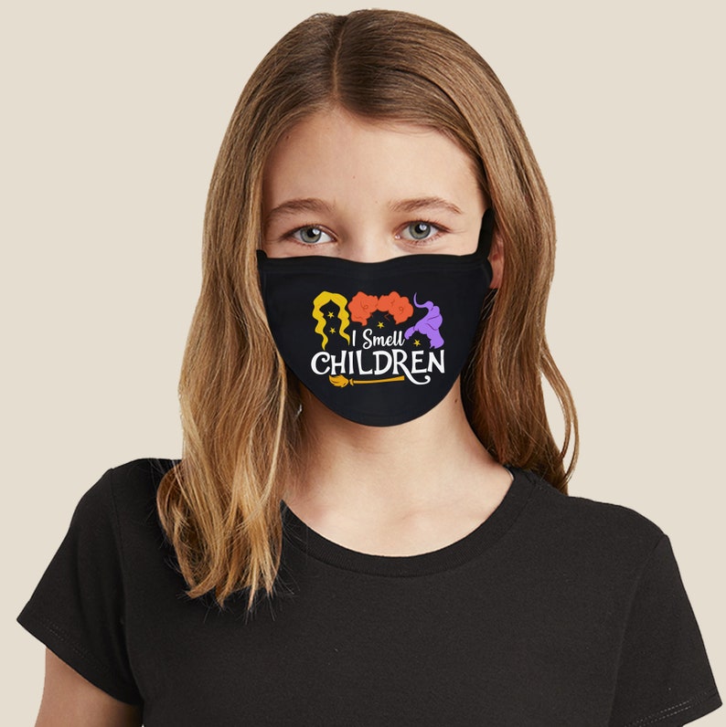 I Smell Children Face Mask Halloween Face Mask Sanderson Etsy