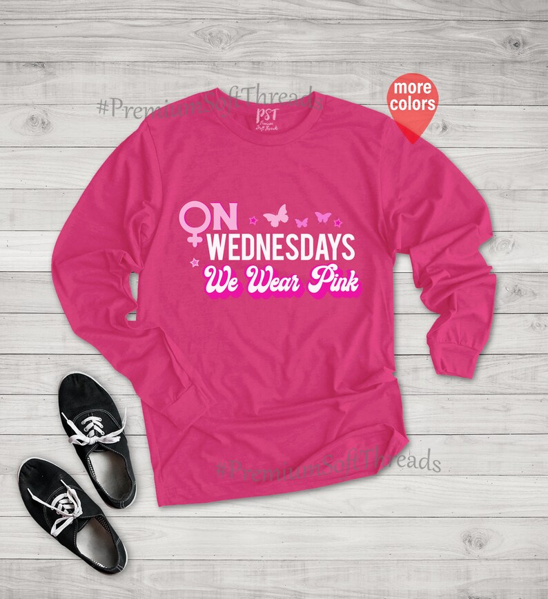 On wednesdays we wear pink hoodie Clearance