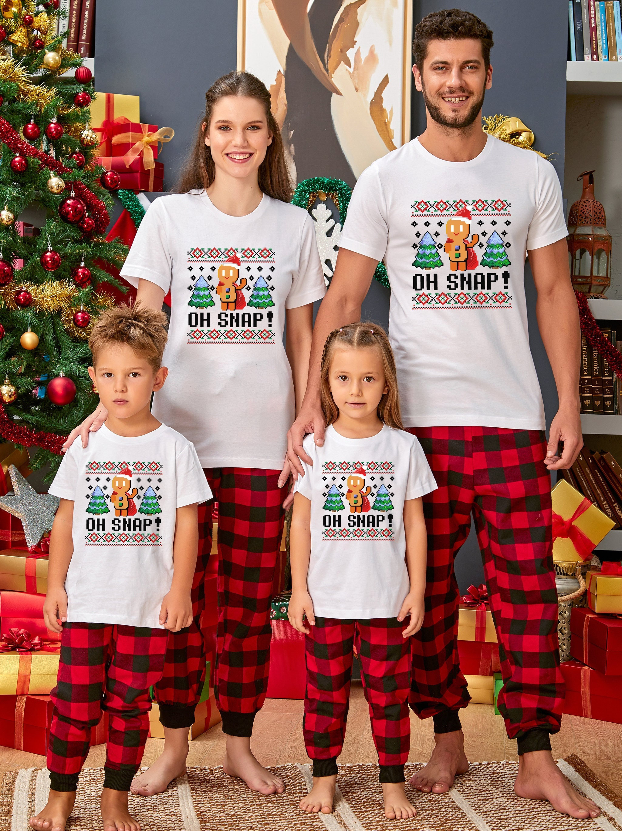 Oh snap christmas pajamas sales