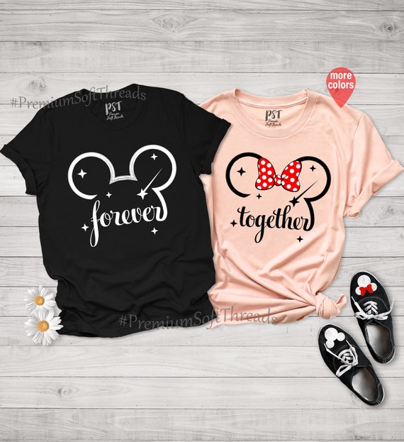 Couple T-shirts Together Forever Shirts 