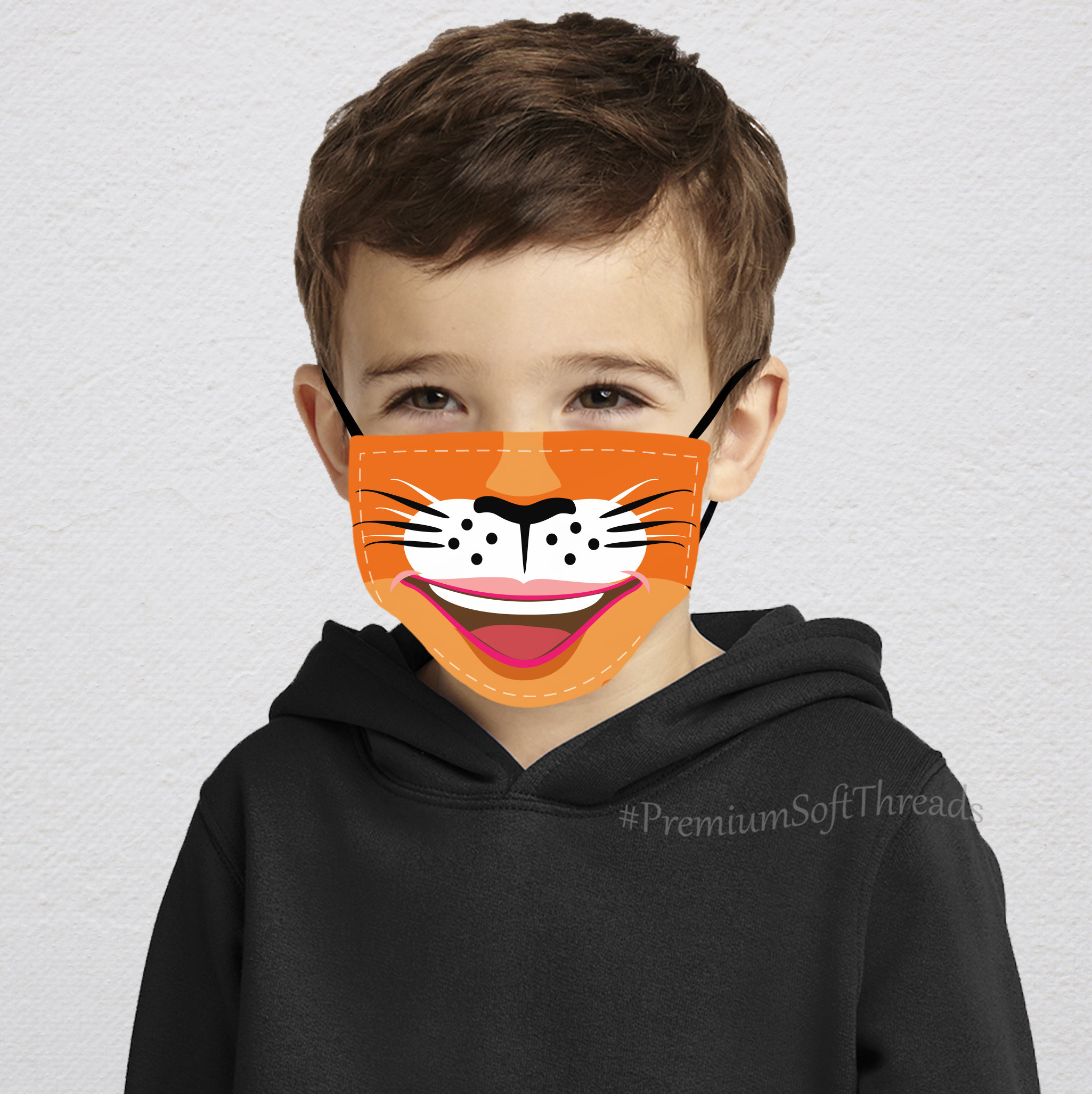 Cat Face Mask Funny Animal Mask Adjustable Mask Animal Etsy