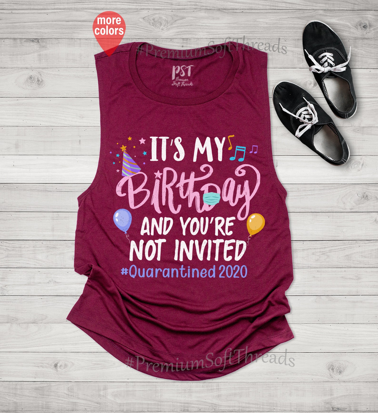 It is My Birthday Tank Top Birthday Tank Tops Women's Etsy
