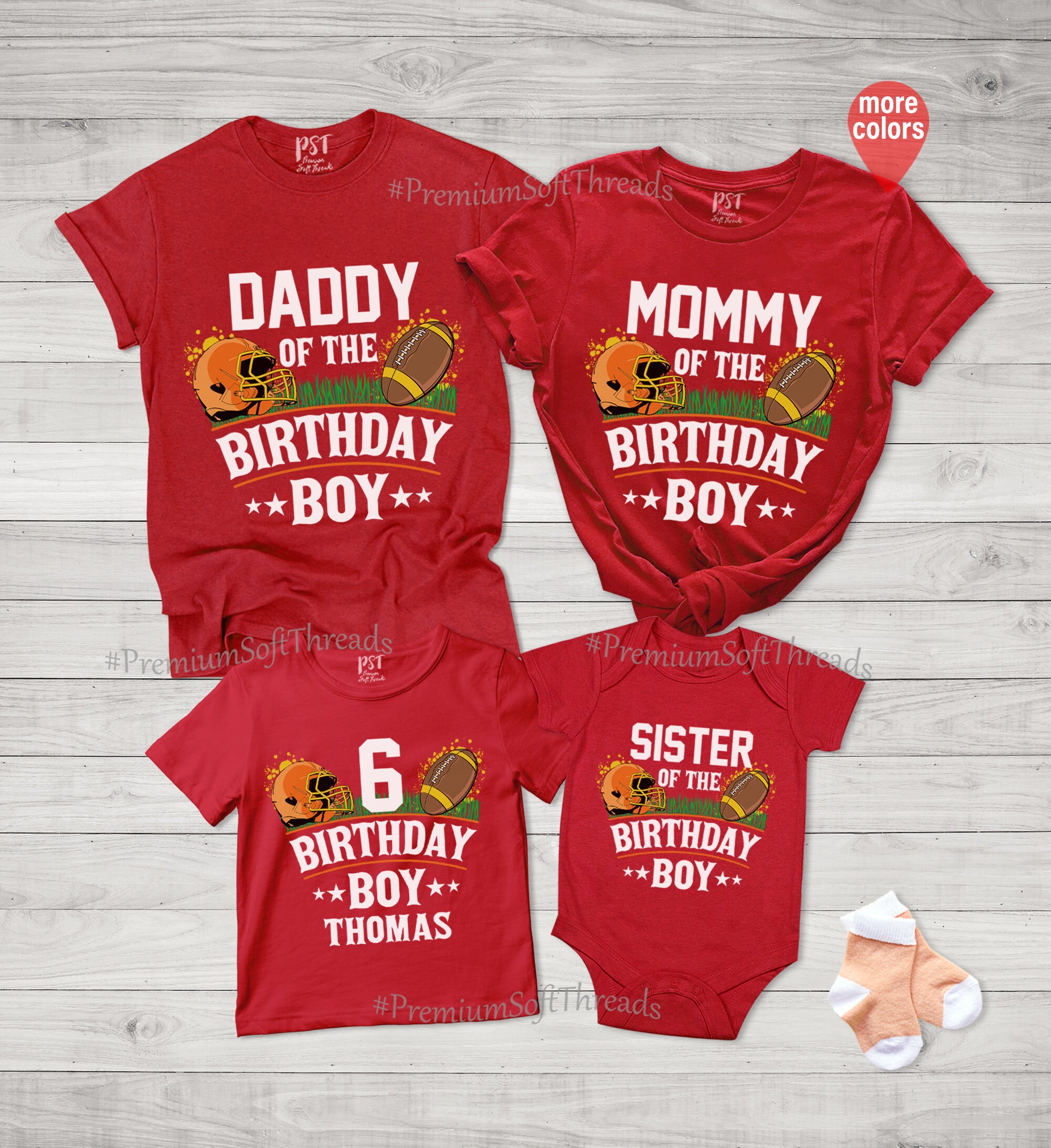 Family Matching Birthday Boy Shirt 