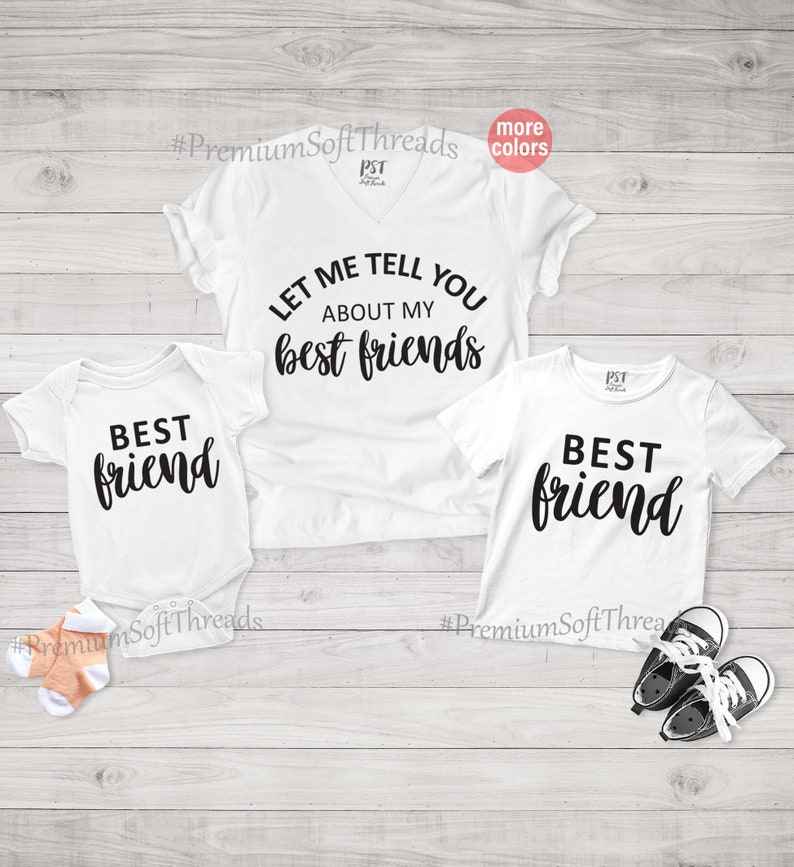 Mommy and Me Shirts Best Friend Shirts Mom and Daughter Etsy