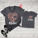 Heart Shirt, Matching Family Heart Shirts, Mommy and Me Shirt, Baby Shower Gift, Mom Daughter Shirts, Mommy and Me Outfits, Leopard Heart