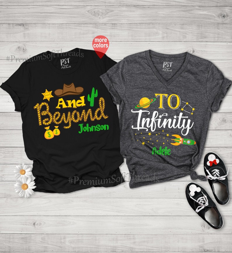 to infinity and beyond disney shirts