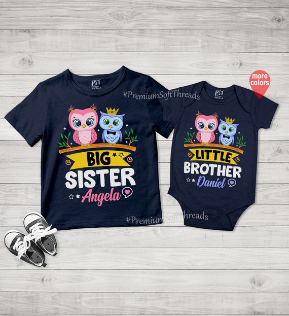 etsy big sister shirt