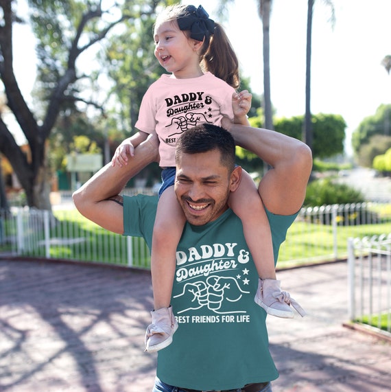 Daddy and Daughter Best Friends for Life Shirt, Matching Dad and