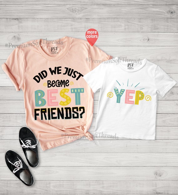 mommy and me best friend shirts