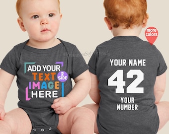 Personalized Baby Bodysuit, Custom Baby Bodysuit, Baby Gift, Custom Baby Shower Gift, Custom Birth Announcement, Custom Baby Shirt