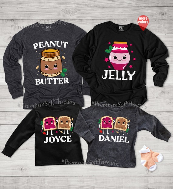 Matching Family Shirt Peanuts Butter 