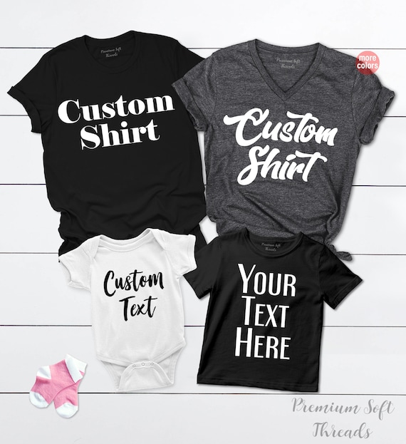 Custom Shirt, Custom Shirts, Custom T-shirt, Personalized T-shirt