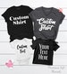 Custom Shirt, Custom Shirts, Custom T-shirt, Personalized T-shirt, Family T-shirt, Family Shirt, Personalized Shirt, Matching Family Shirt 