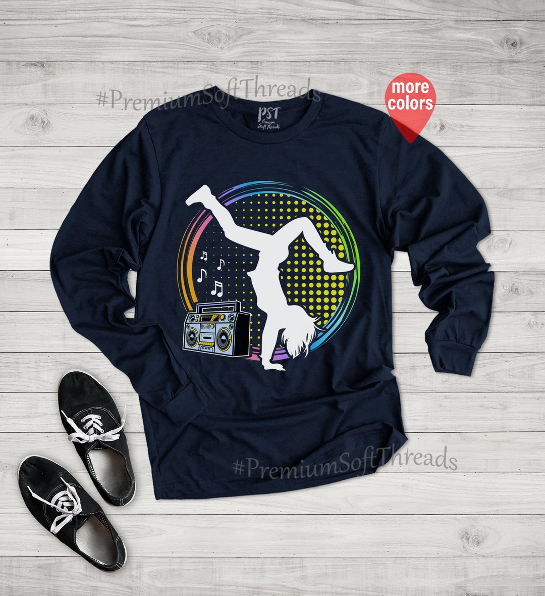 Hiphop Dance Long Sleeve Shirts Hiphop Long Sleeve Shirts Etsy UK