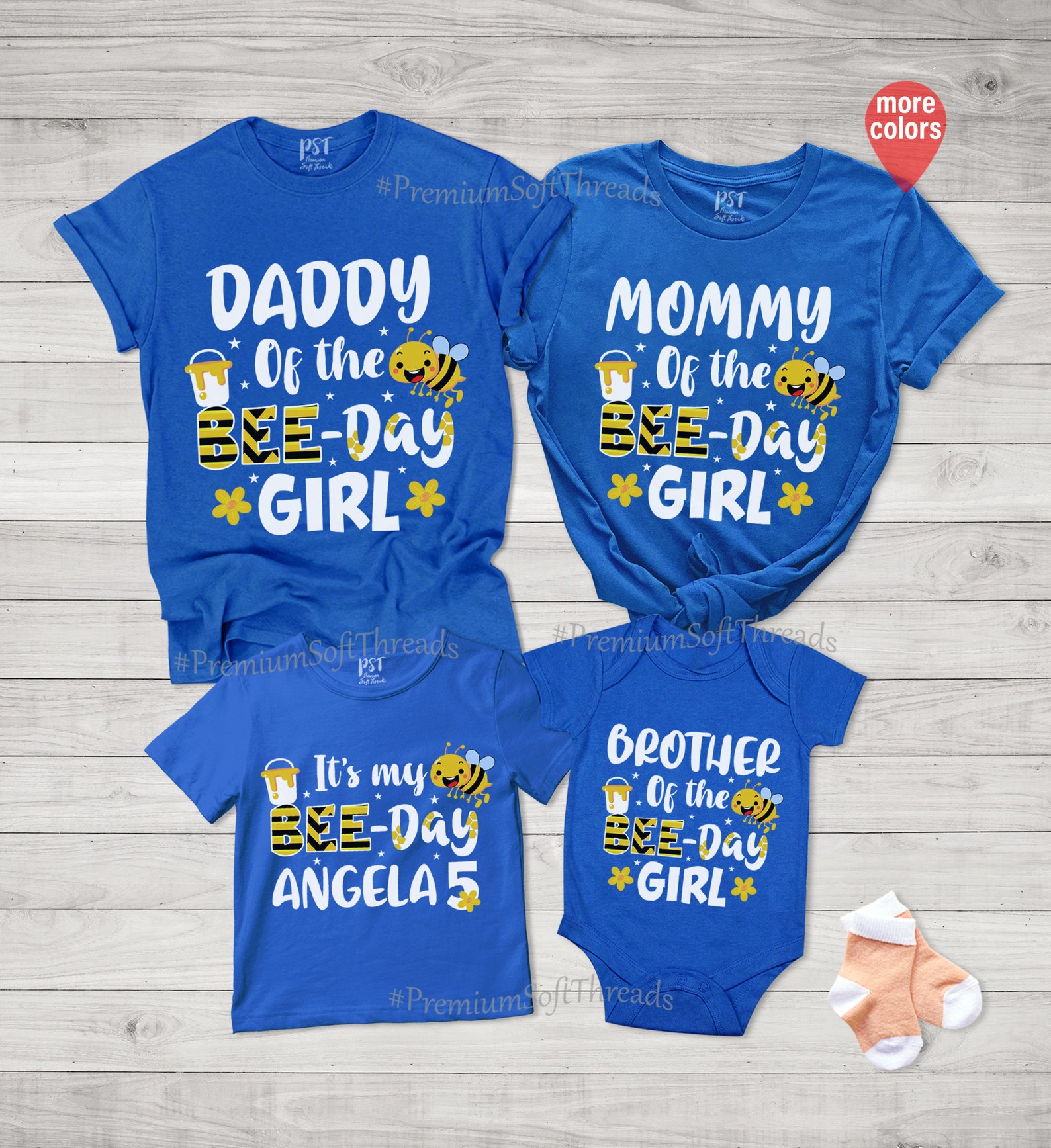 Family Matching Birthday Bee Shirt Bee Birthday Shirt Etsy