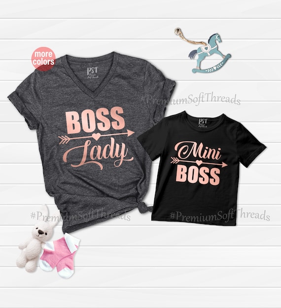 Boss lady mini sale boss matching shirts