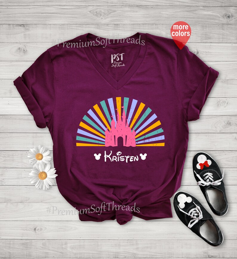 disney castle shirt