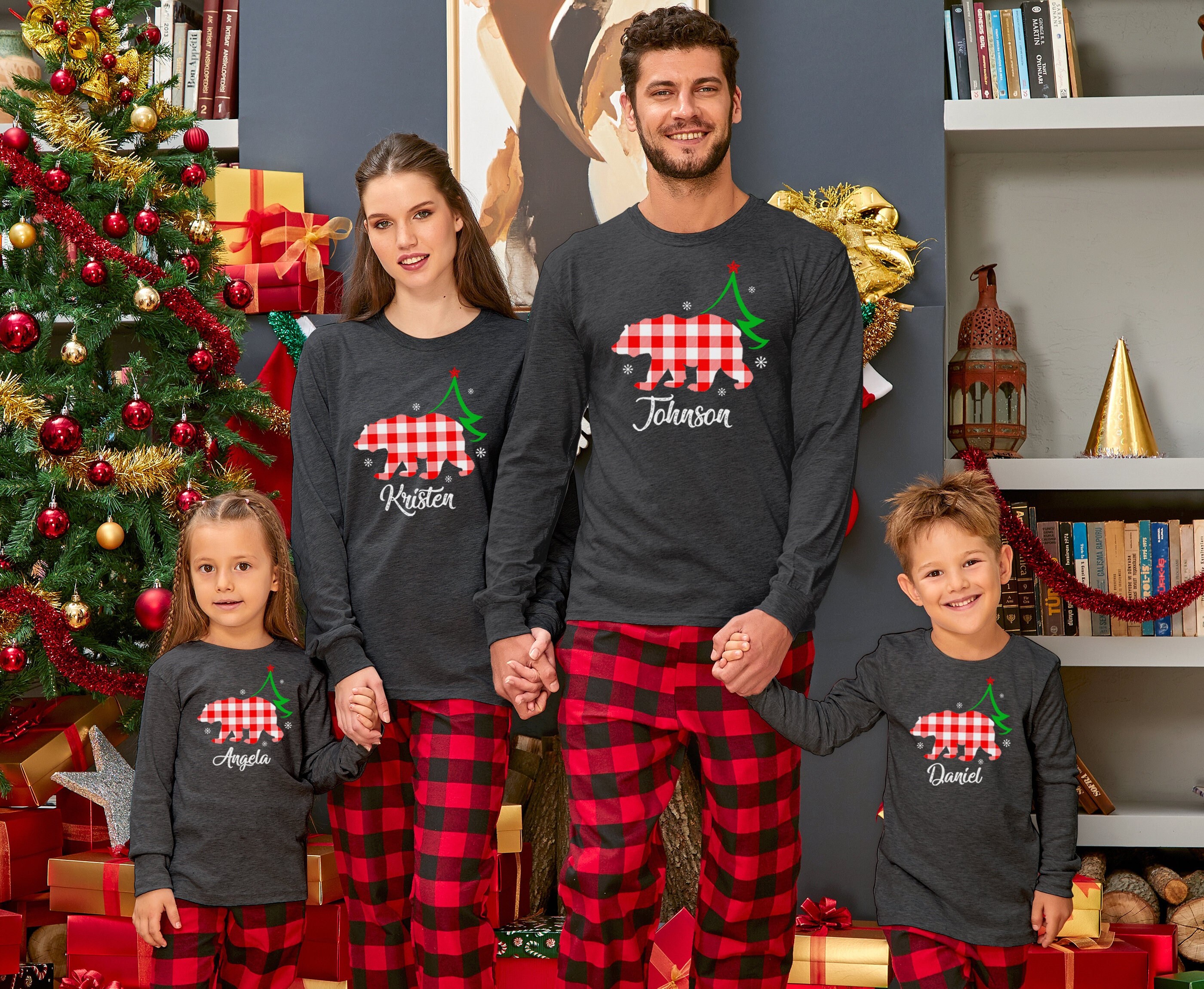 Family Christmas Pajamas Buffalo Plaid -  Canada