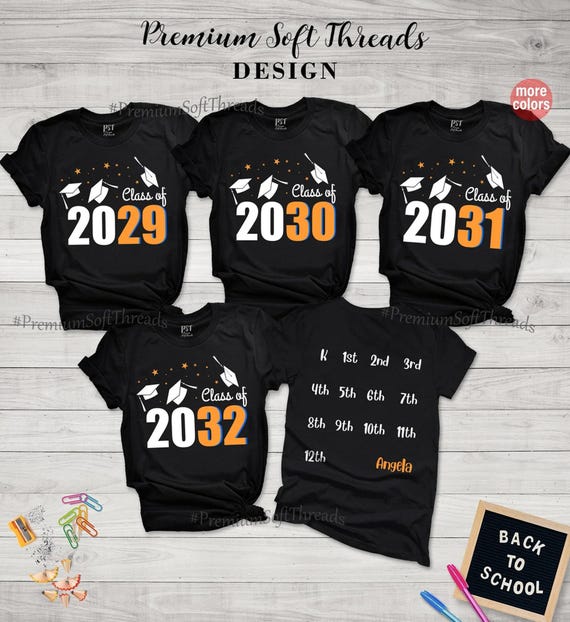 Class Of 2031 Grow With Me Tee Class Of 2031 Grow With Me Tee