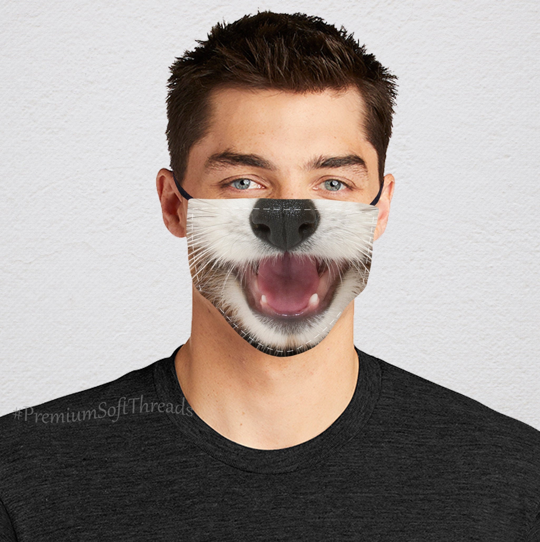 Red Panda Mask Red Panda Face Mask Adjustable Mask Animal | Etsy