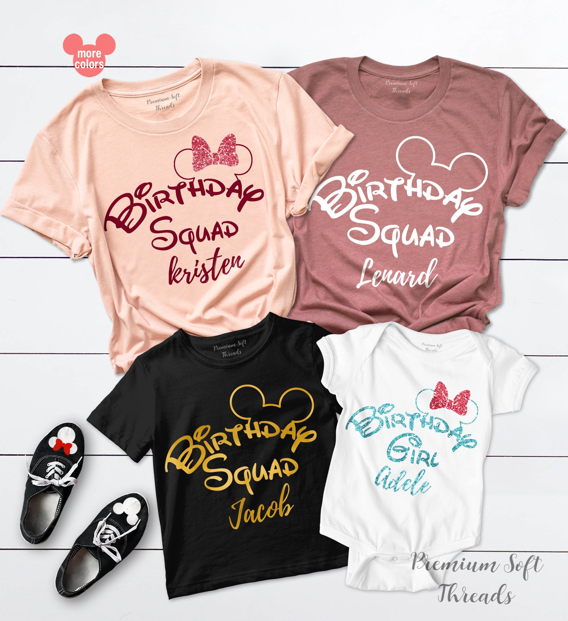 Custom Roblox Girl Birthday Matching Family Shirt, Custom Name